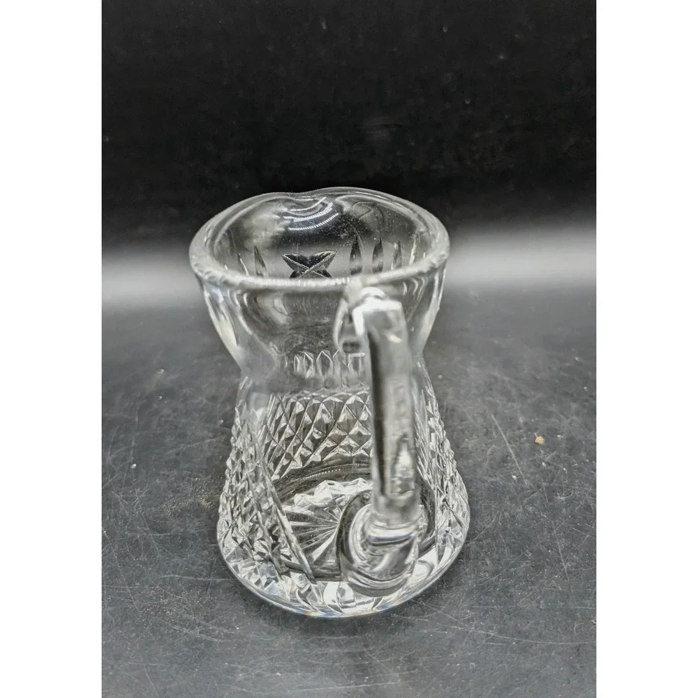 Waterford Crystal Lismore Small Creamer Pitcher Clear Glass Irish Lead Crystal